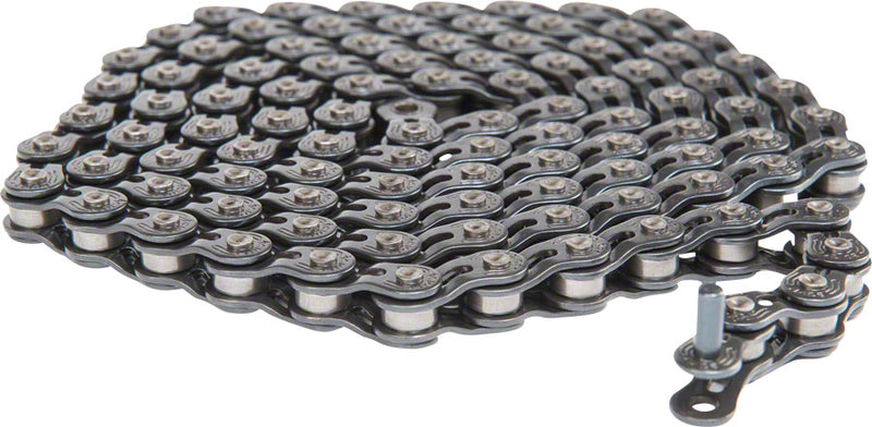 Load image into Gallery viewer, Eclat Stroke Chain - Single Speed 1/2&quot; x 1/8&quot;, Half Link Chain, Black
