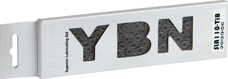 Load image into Gallery viewer, YBN Ti-Nitride Chain 11-Speed 116 Links Black Reusable Master Link
