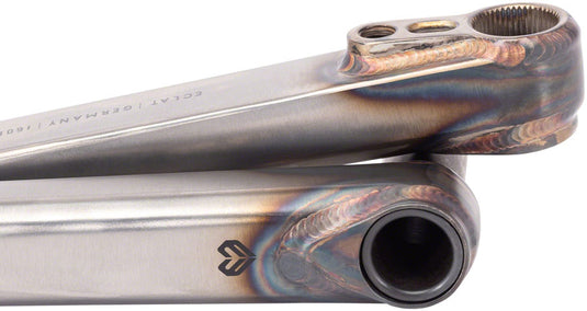 Eclat Spire Crankset Spindle: 22mm, 22mm, 160mm, Clear, BMX, Set