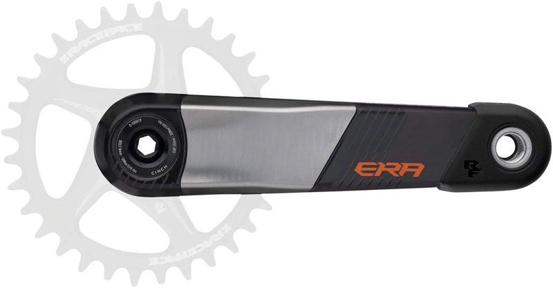 Load image into Gallery viewer, RaceFace ERA Crankset - 165mm, Direct Mount, 136mm Spindle with CINCH Interface, Carbon, Orange
