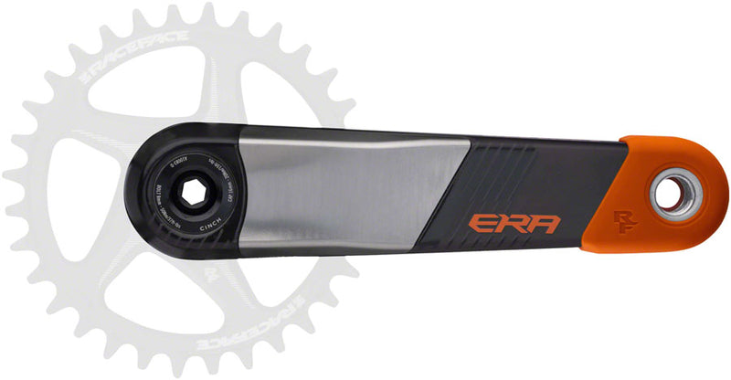 Load image into Gallery viewer, RaceFace ERA Crankset - 165mm, Direct Mount, 136mm Spindle with CINCH Interface, Carbon, Orange

