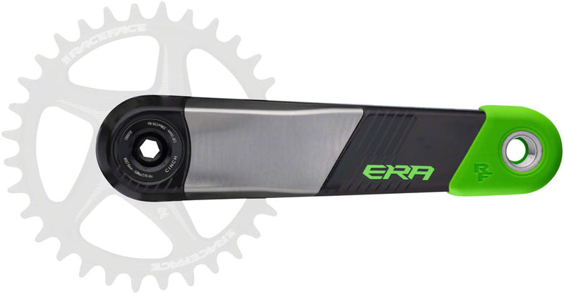 Load image into Gallery viewer, RaceFace ERA Crankset - 175mm, Direct Mount, 136mm Spindle with CINCH Interface, Carbon, Green
