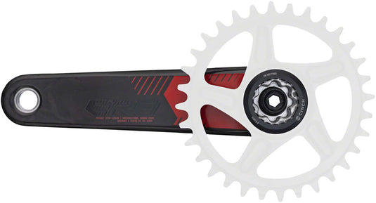RaceFace Era Crankset - 165mm, Direct Mount, 136mm Spindle with CINCH Interface, Carbon, Red
