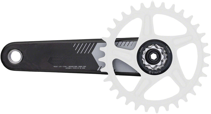 Load image into Gallery viewer, RaceFace Era Crankset - 175mm, Direct Mount, 136mm Spindle with CINCH Interface, Carbon, Black
