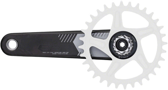 RaceFace Era Crankset - 170mm, Direct Mount, 136mm Spindle with CINCH Interface, Carbon, Black