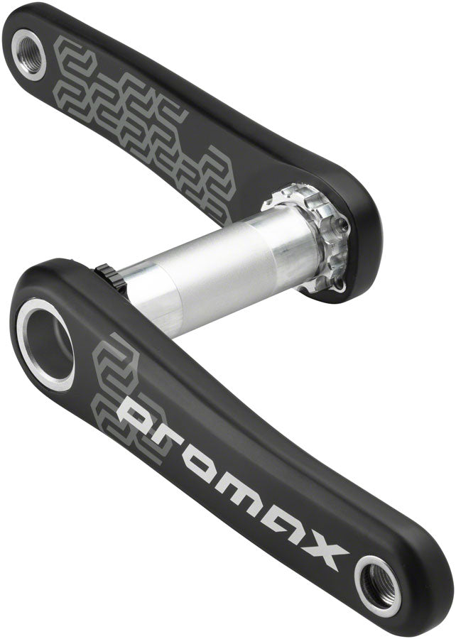 Load image into Gallery viewer, Promax CK-1 Carbon Crankset - 170mm, 2-PC, Direct Mount SRAM 3-Bolt, 30mm Spindle, Black
