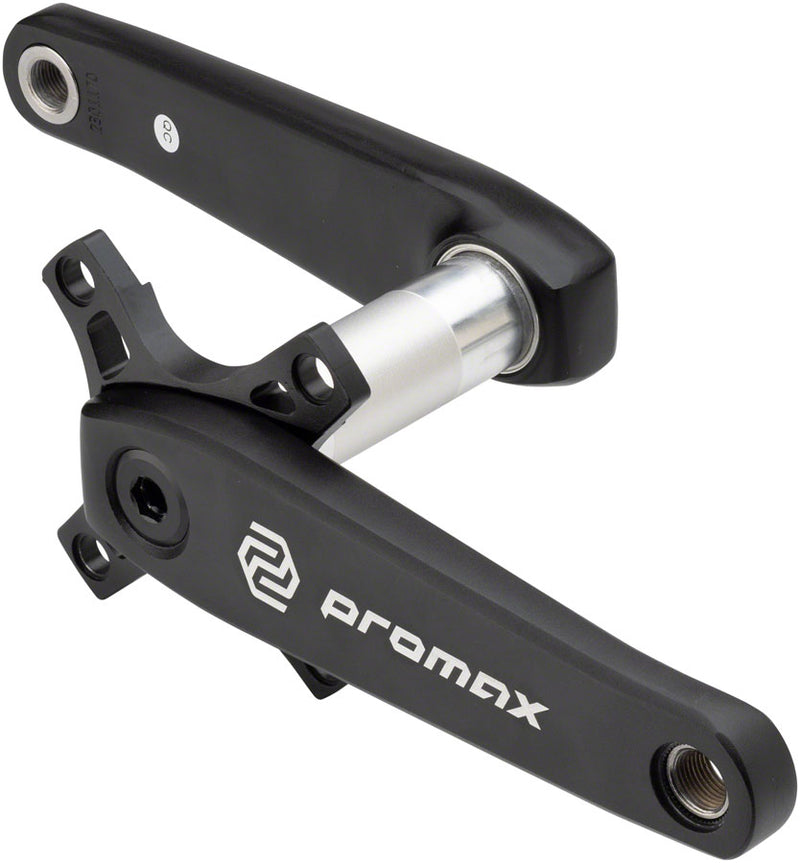 Load image into Gallery viewer, Promax HF-3 Hollow Hot Forged Crankset - 175mm, 2-PC,  Direct Mount SRAM 3-Bolt, 30mm Spindle, Black
