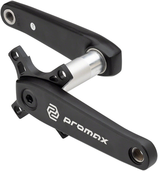 Promax HF-3 Hollow Hot Forged Crankset - 175mm, 2-PC,  Direct Mount SRAM 3-Bolt, 30mm Spindle, Black