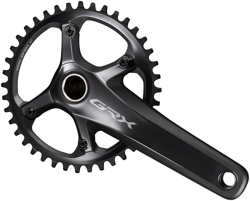 Load image into Gallery viewer, Shimano GRX FC-RX810-1 Crankset 175mm 11-Speed 40t 110 BCD Black
