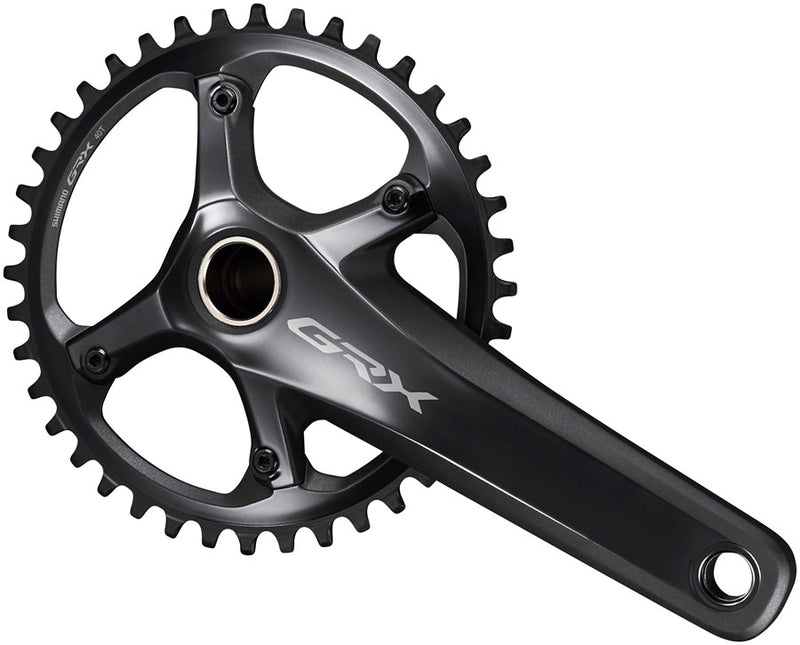 Load image into Gallery viewer, Shimano GRX FC-RX810-1 Crankset 172.5mm 11-Speed 42t 110 BCD Black

