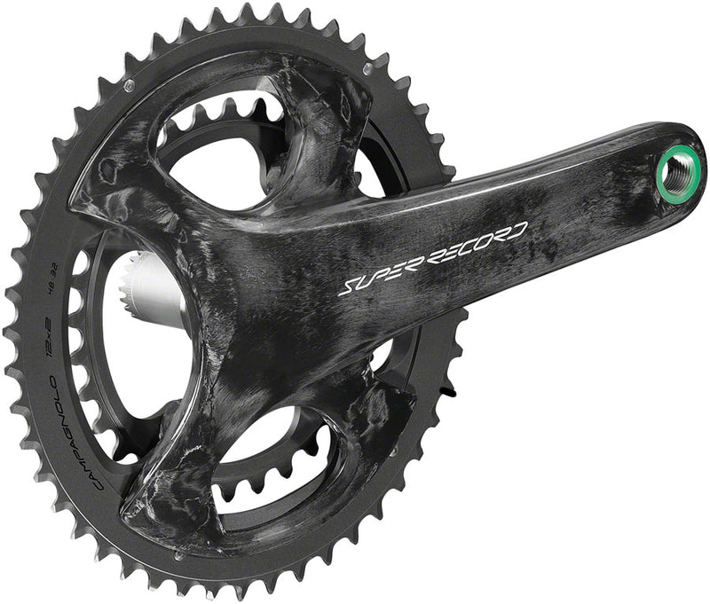 Load image into Gallery viewer, Campagnolo Super Record Wireless Crankset - 165mm, 12-Speed, 48/32t, Campy 121/88 Asym BCD, Ultra Torque Spindle, Carbon
