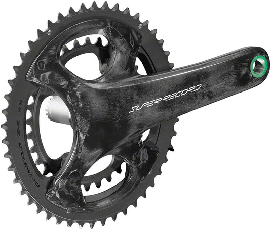 Campagnolo Super Record Wireless Crankset - 165mm, 12-Speed, 48/32t, Campy 121/88 Asym BCD, Ultra Torque Spindle, Carbon