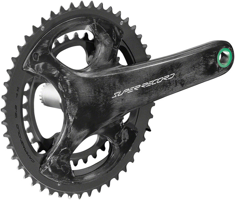 Load image into Gallery viewer, Campagnolo Super Record Wireless Crankset - 165mm, 12-Speed, 45/29t, Campy 121/88 Asym BCD, Ultra Torque Spindle, Carbon
