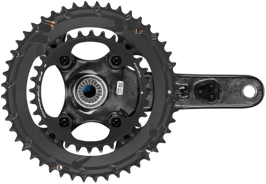 Campagnolo Super Record Wireless Crankset - 165mm, 12-Speed, 50/34t, Campy 121/88 Asym BCD, Ultra Torque Spindle, Carbon