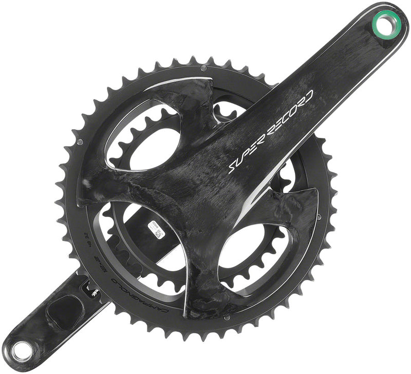 Load image into Gallery viewer, Campagnolo Super Record Wireless Crankset - 165mm, 12-Speed, 45/29t, Campy 121/88 Asym BCD, Ultra Torque Spindle, Carbon
