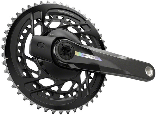 SRAM Force AXS Power Meter Crankset - 175mm, 2x 12-Speed, 46/33t, Direct Mount, DUB Spindle Interface, Iridescent Gray,