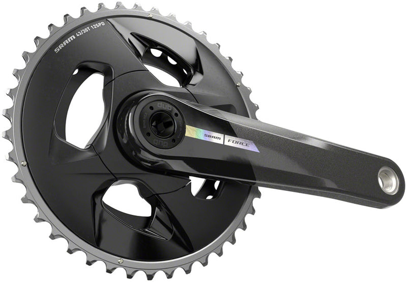 Load image into Gallery viewer, SRAM Force Wide Crankset - 170mm, 2x 12-Speed, 43/30t, 94 BCD, DUB Spindle Interface, Iridescent Gray, D2
