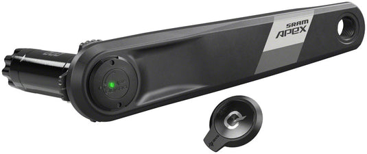 SRAM-Apex-AXS-Wide-Left-Crank-Arm-with-Power-Meter-Spindle-Assembly-Crank-Arms-Universal-LCAM0166-Bicycle-Left-Crank-Arm