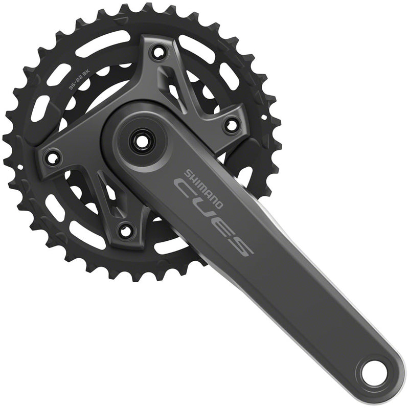 Load image into Gallery viewer, Shimano-CUES-FC-U6000-2-Crankset-180-mm-Double-9-Speed-CKST2603-Bicycle-Crankset
