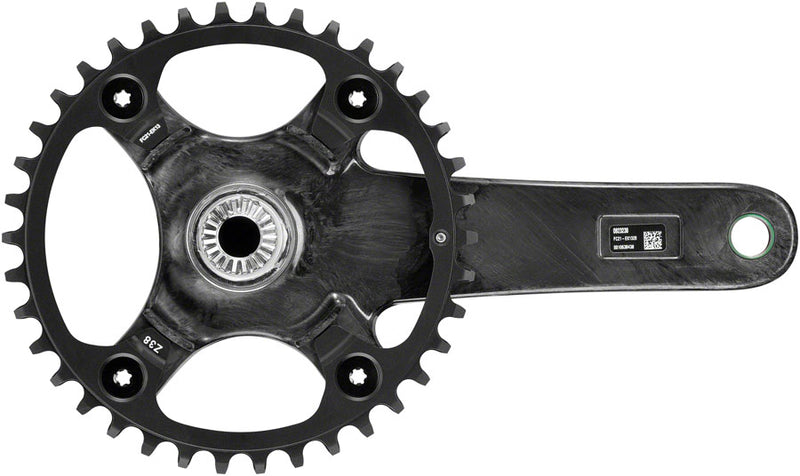 Load image into Gallery viewer, Campagnolo EKAR Crankset 172.5mm 13-Speed 38t 123 BCD Carbon
