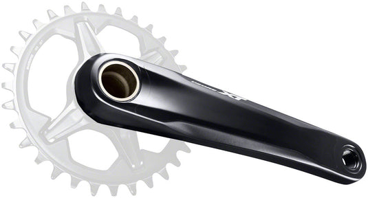 Shimano DEORE XT FC-M8130-1 Crankset 165mm 12-Speed Direct Mount Black