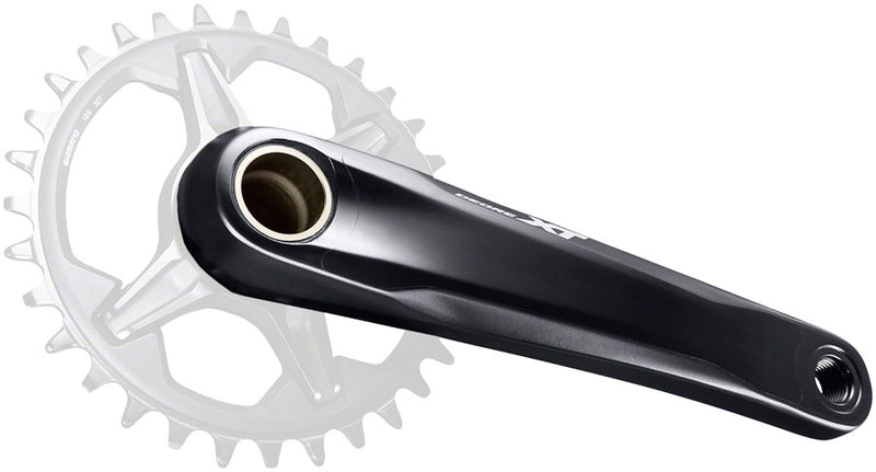 Load image into Gallery viewer, Shimano DEORE XT FC-M8130-1 Crankset 170mm 12-Speed Direct Mount Black
