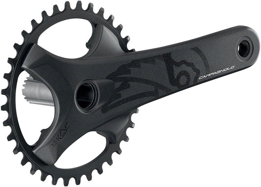 Campagnolo EKAR GT Crankset - 175mm, 13-Speed, 40t, 123mm BCD, Campagnolo Ultra-Torque Spindle Interface, Black