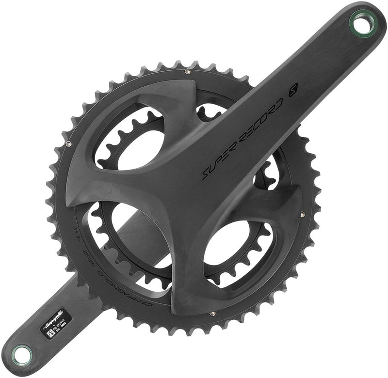 Load image into Gallery viewer, Campagnolo Super Record S Wireless Crankset - 170mm, 12-Speed, 50/34t, Campy 121/88 Asym BCD, Ultra Torque Spindle,
