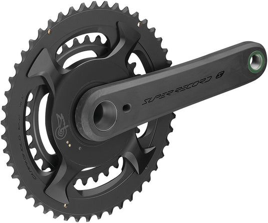 Campagnolo Super Record S Wireless Power Meter Crankset - 172.5mm, 12-Speed, 52/36t, Campy 121/88 Asym BCD, Ultra Torque