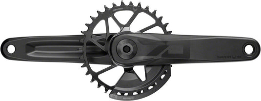 SRAM Eagle 70 T-Type Wide Crankset - 160mm, 12-Speed, 32t Chainring, Direct Mount, 2-Guards, DUB Spindle Interface,
