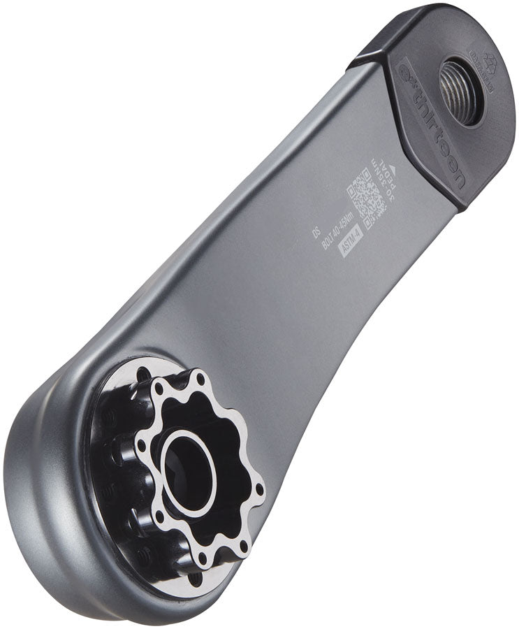 Load image into Gallery viewer, e*thirteen Helix Race Carbon Crankset - 165mm, 73mm, 30mm Spindle, 8-bolt Chainring Interface
