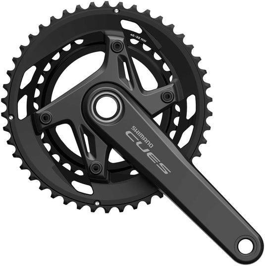 Shimano-CUES-FC-U6040-2-Crankset-172.5-mm-Double-9-Speed-CKST3348-Bicycle-Crankset