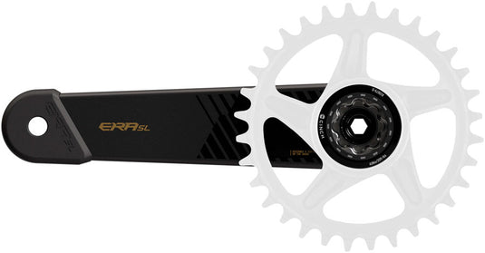 RaceFace Era SL Crankset - 165mm, Direct Mount, RF136 30mm Spindle, CINCH Chainring Interface, Carbon/Kashmoney Gold