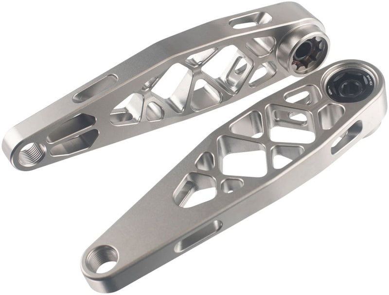 Load image into Gallery viewer, 5DEV Titanium eBike Crankset - 157.5mm, For Bosch / TQ / 2025 Specialized Levo, Raw Ti
