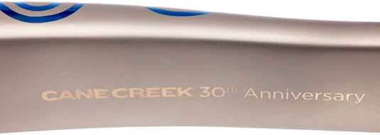 Cane Creek eeWings 30th Anniversary Mountain Titanium Crankset - 165mm, 8-Bolt Direct Mount, 30mm Spindle, Brushed