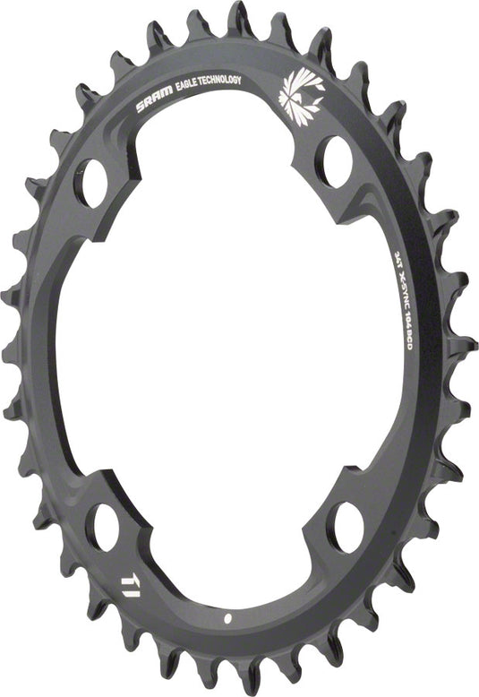 SRAM Eagle 12-Speed X-Sync 2 Chainring 34T & GX XG-1275 Cassette Kit High-Performance Aluminum, Mud-Resistant, E-MTB Ready