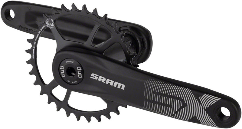Load image into Gallery viewer, SRAM SX Eagle Boost Crankset 165mm 12-Spd 32t Direct Mount DUB Spindle
