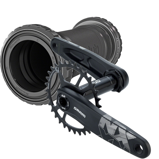 SRAM DUB Sealed Cartridge Bottom Bracket & Fat Bike Crankset | Durable, Lightweight Mountain Cycling Components