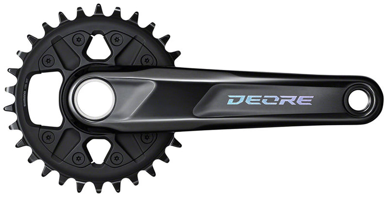 Load image into Gallery viewer, Shimano Deore FC-M6120-1 Crankset 175mm 12-Spd 32t Direct Mount Black

