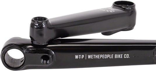 We The People Logic Cranks 165mm Steel Single Speed 4130 Chromoly Tubing