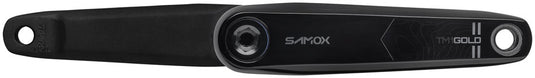 Samox Gold TM-1 Crankset - 160mm, 8-Bolt, Direct Mount, 28.99mm (DUB Type) Spindle, 55mm Chainline, Black