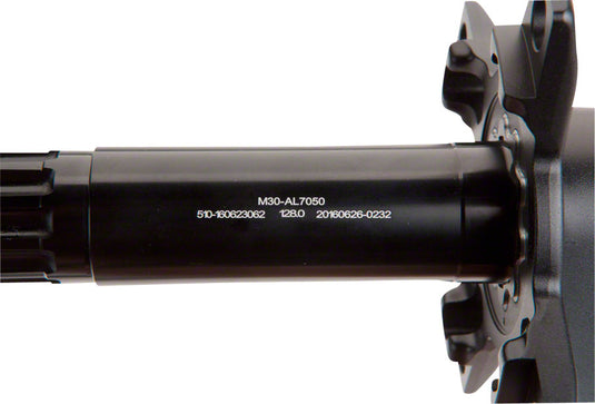BOX One M30-M 2 Piece Cranks 155mm 104 BCD BB Included Aluminum Black