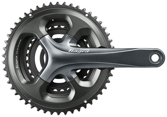 Shimano Road Cycling Bundle: BB-RS501 Hollowtech II Bottom Bracket & Tiagra FC-4703 10-Speed Crankset
