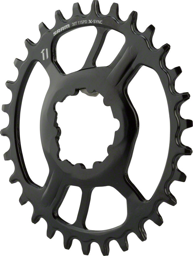 Load image into Gallery viewer, SRAM X-Sync Chainring 30t SRAM Direct Mount 10-Speed Steel Black MTB Road
