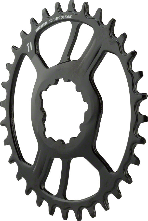 Load image into Gallery viewer, SRAM X-Sync Chainring 32t Direct Mount 10/11-Speed Steel Black Mountain Bike
