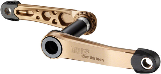 e*thirteen Helix Race Crankset - 175mm, 73mm, 30mm Spindle with e*thirteen P3 Connect Interface, Bronze