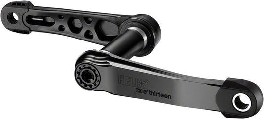 e*thirteen Helix Race Crankset - 175mm, 73mm, 30mm Spindle with e*thirteen P3 Connect Interface, Black