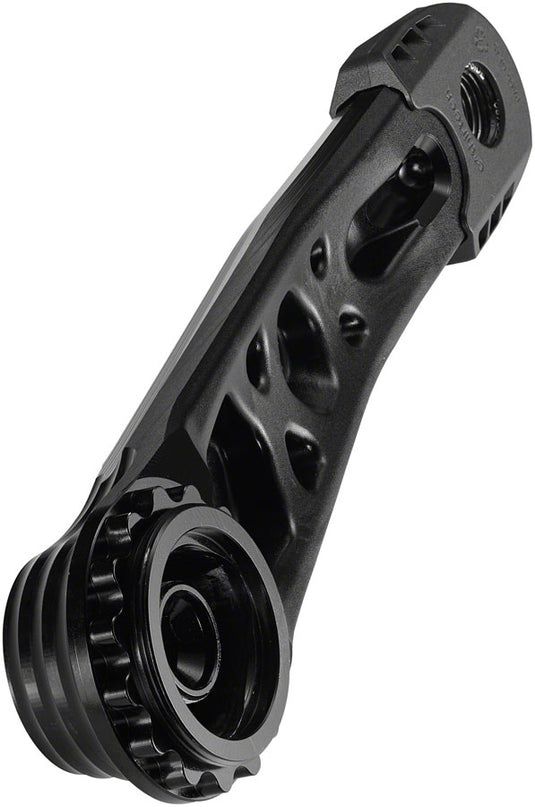 e*thirteen Helix Race Crankset - 175mm, 73mm, 30mm Spindle with e*thirteen P3 Connect Interface, Black