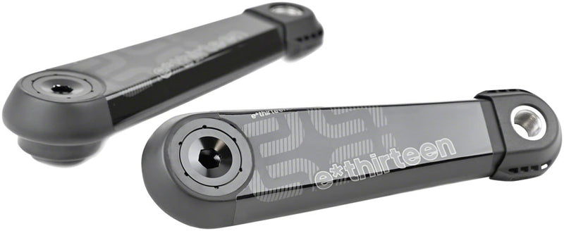 Load image into Gallery viewer, e*thirteen e*spec Race Carbon ebike Crank Arm Set - 165mm, Brose S Mag, Fazua Ride 50, with Self Extractor, Black,
