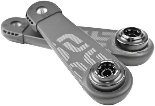 e*thirteen e*spec Race Carbon ebike Crank Arm Set - 165mm, Brose S Mag, Fazua Ride 50, with Self Extractor, Black,